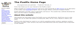 Desktop Screenshot of postfix.org