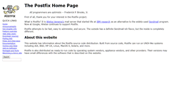 Desktop Screenshot of postfix.com